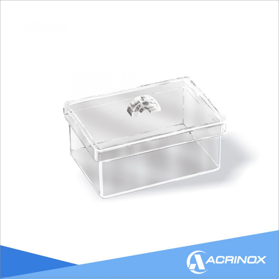 02 Caixa De Sugest o Alturas 25 CM E 30CM Acr lico Cristal 3mm Acrinox